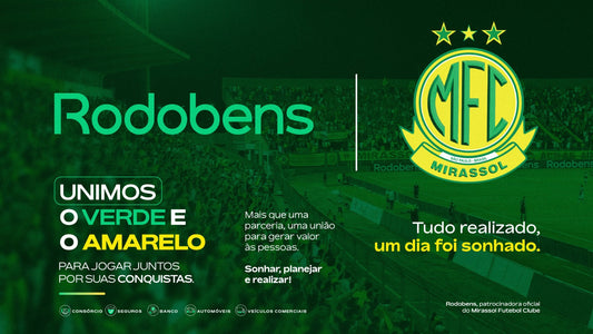 Mirassol e Rodobens anunciam parceria estratégica e empresa é nova patrocinadora do clube