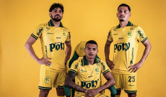 Mirassol lança nova coleção de uniformes que marca ano histórico no futebol nacional e internacional
