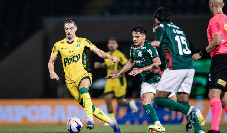 Jogando fora de casa, Mirassol é superado pelo Palmeiras