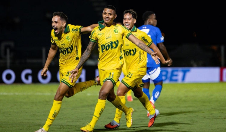 De uniforme novo, Mirassol empata com o Cruzeiro, em casa, pelo Brasileirão