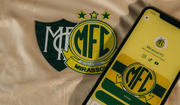 Mirassol e Athleta lançam camisa inspirada em alfaiataria esportiva para o centenário do clube